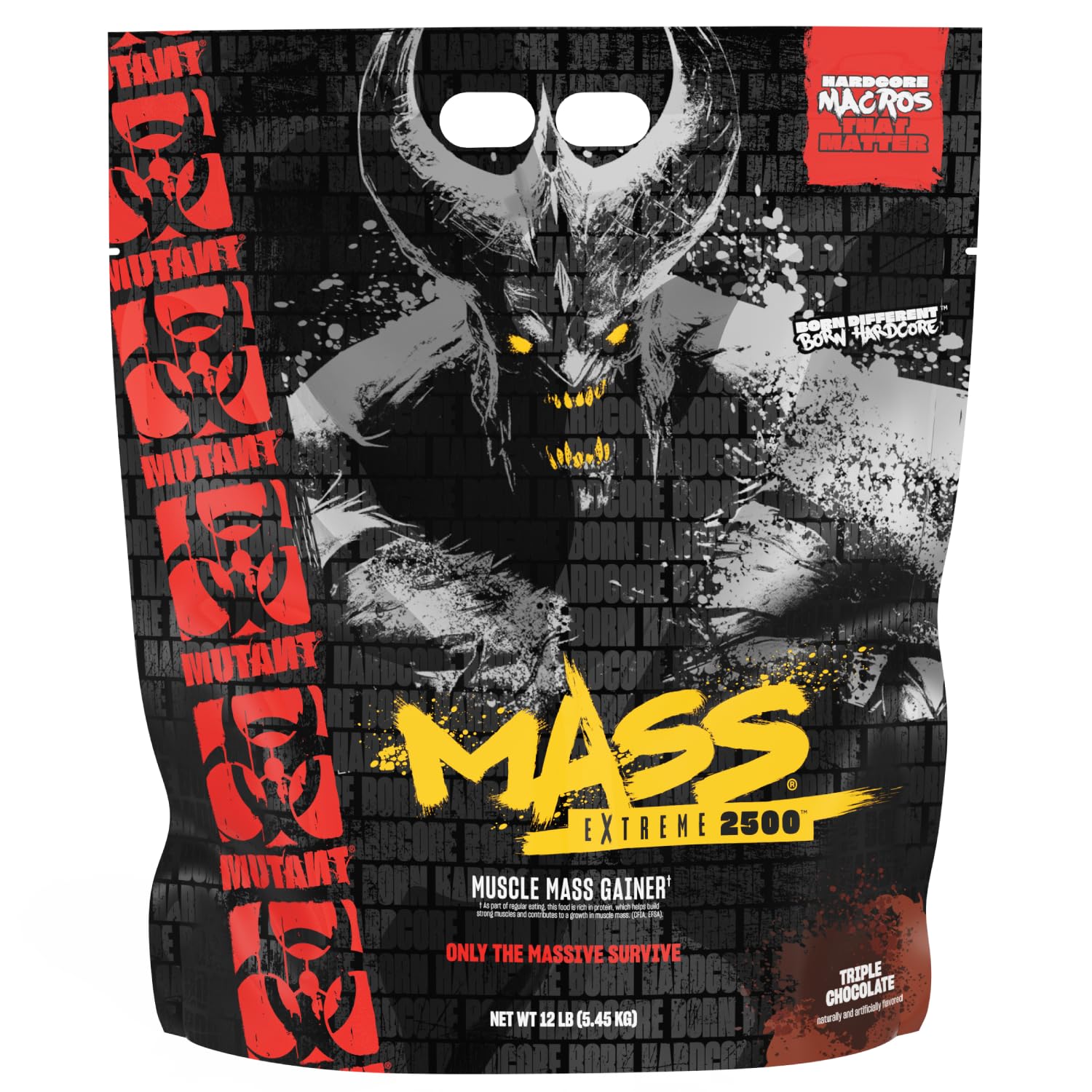Mutant Mass Extreme GainerWhey Protein PowderBuild Muscle Size and